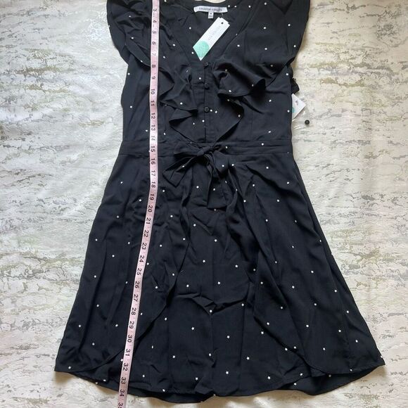 Stitch Fix Collective Concepts Tory Button detail Ruffle Star dress - Picture 12 of 15